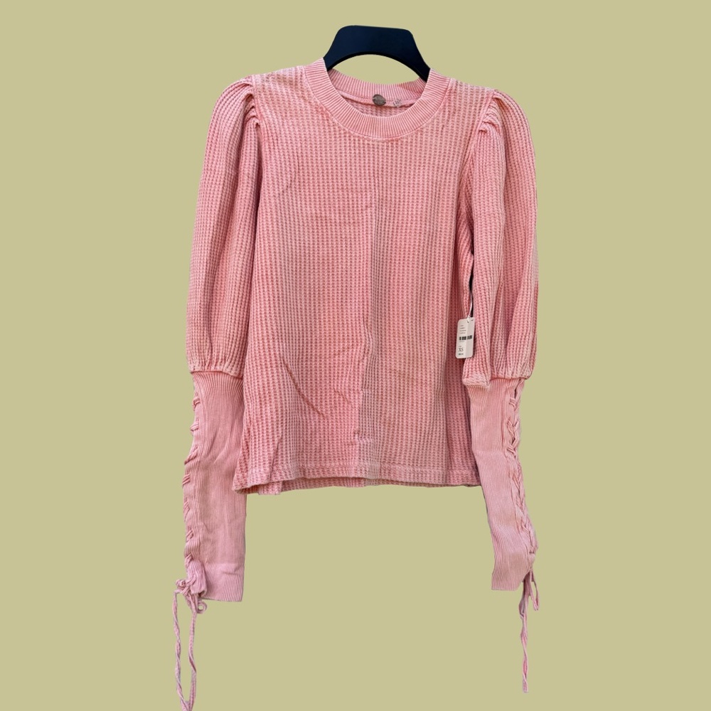 Tasha Puff-Sleeve Thermal Top
